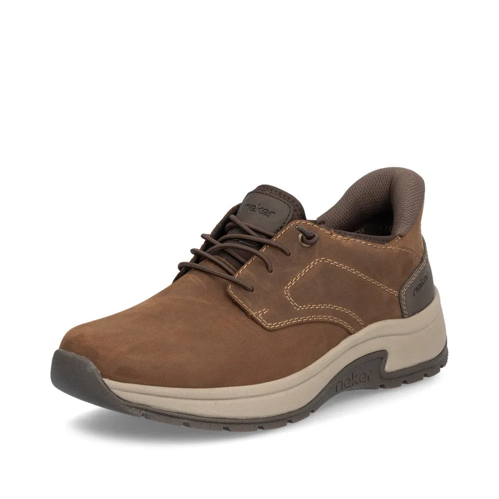 11050-22 Brown Bungee Slip Ons