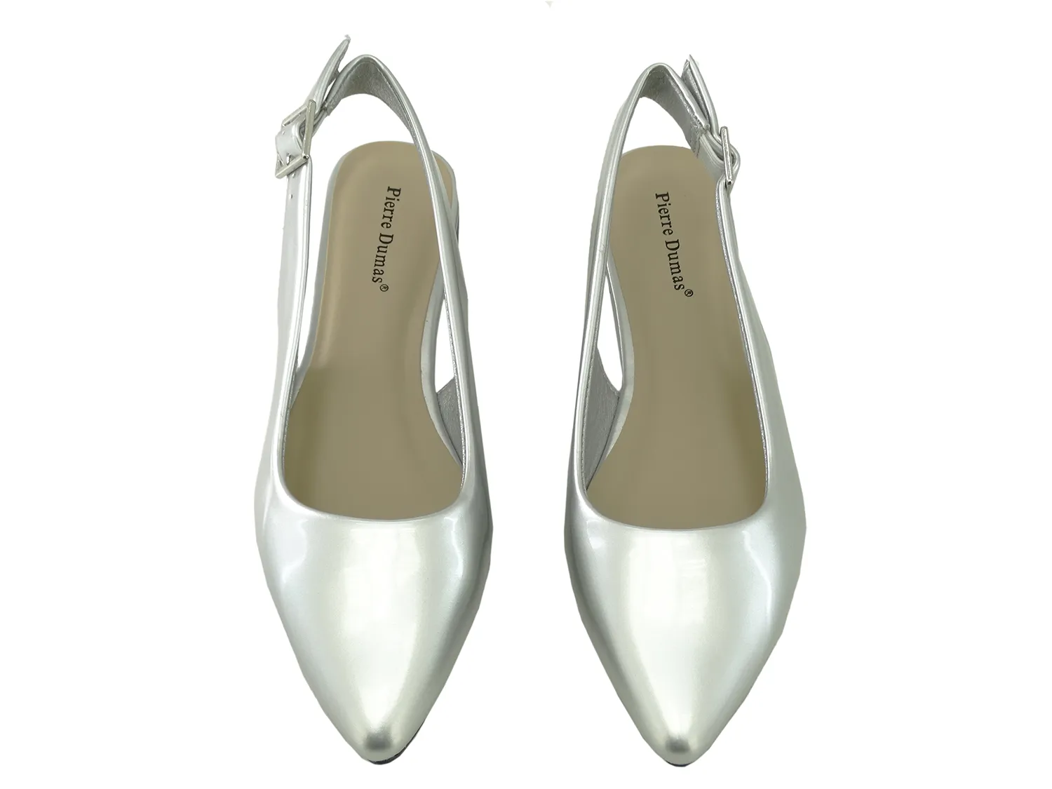 81195308, Ladies Shoes JACE-1  Silver Pierre Dumas