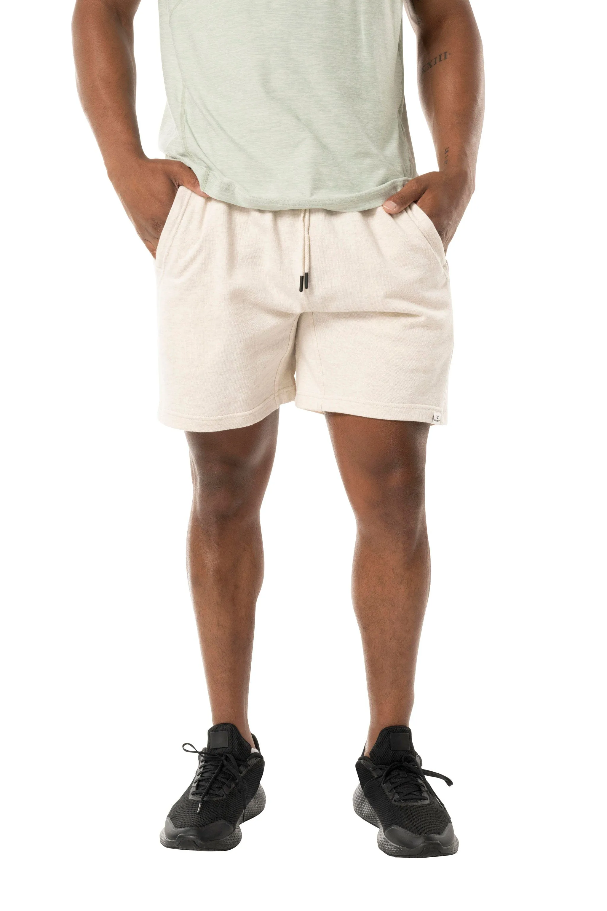 Bauer FLC Mens Knit Shorts - Oat