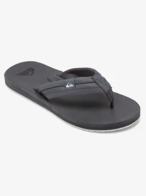 Carving Squish Sandals - Grey/Grey/White