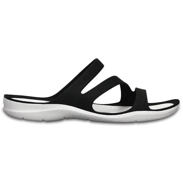 Crocs - Swiftwater Sandal Black/White womens 7-11