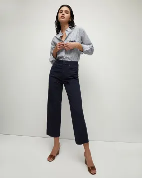 Crosbie Cropped Wide-Leg Pant