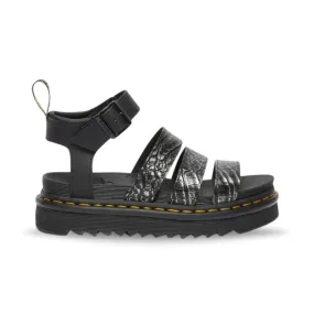 Dr. Martens Women's Blaire - Gunmetal Wild Croc