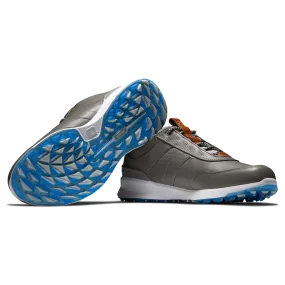 FootJoy Men's Stratos Spikeless Golf Shoes- Grey- Prior Season