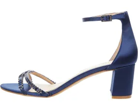 Joanne Jewel Badgley Mischka heels, blue