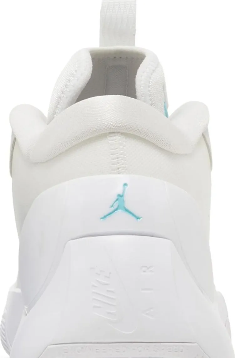 Jordan Zoom Separate White Bleached Aqua Sneakers