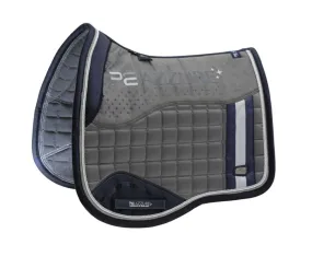 PEI Azzure Anti-Slip Satin Dressage Pad (Grey)