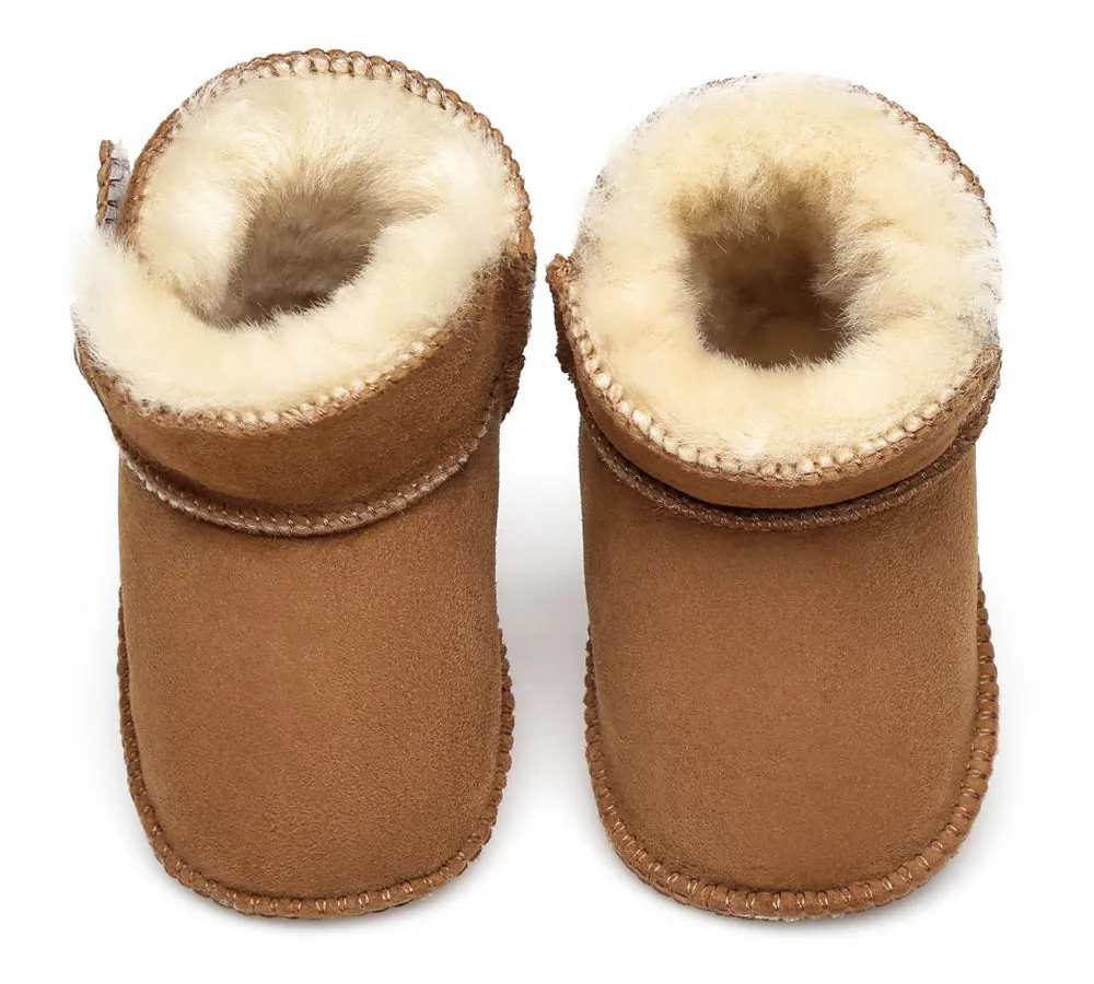 Premium Australian Sheepskin Baby Booties