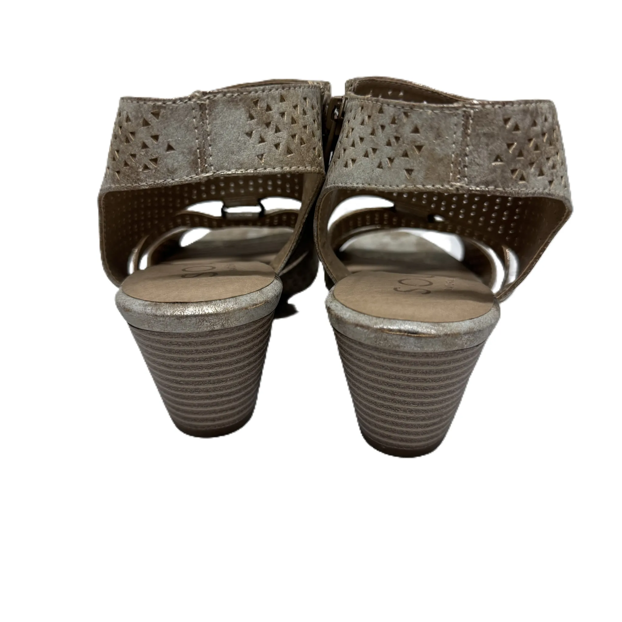 Sandals Heels Block By Naturalizer  Size: 9