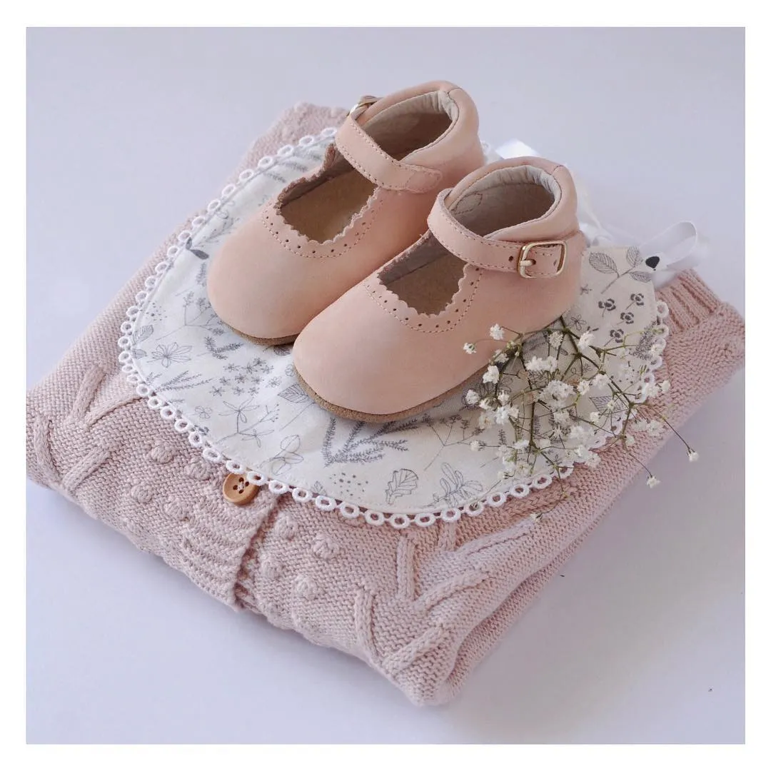 z Baby Mary Jane Shoes Eleanor Boots - Blush